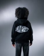 Noclout Sweat à Capuche Plus Foncé Noir