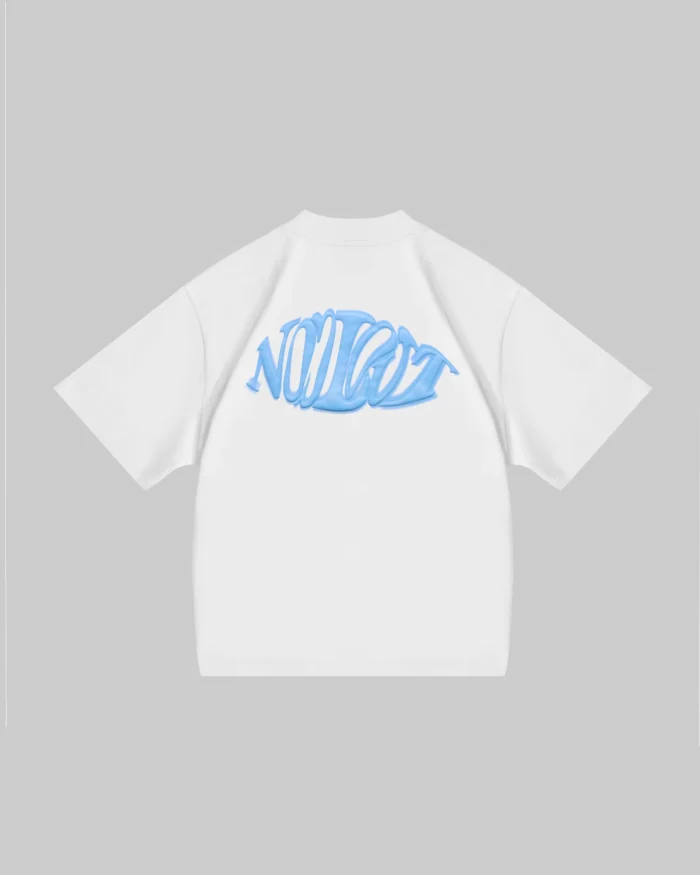 Noclout T-SHIRT BLEU CHROMATIQUE